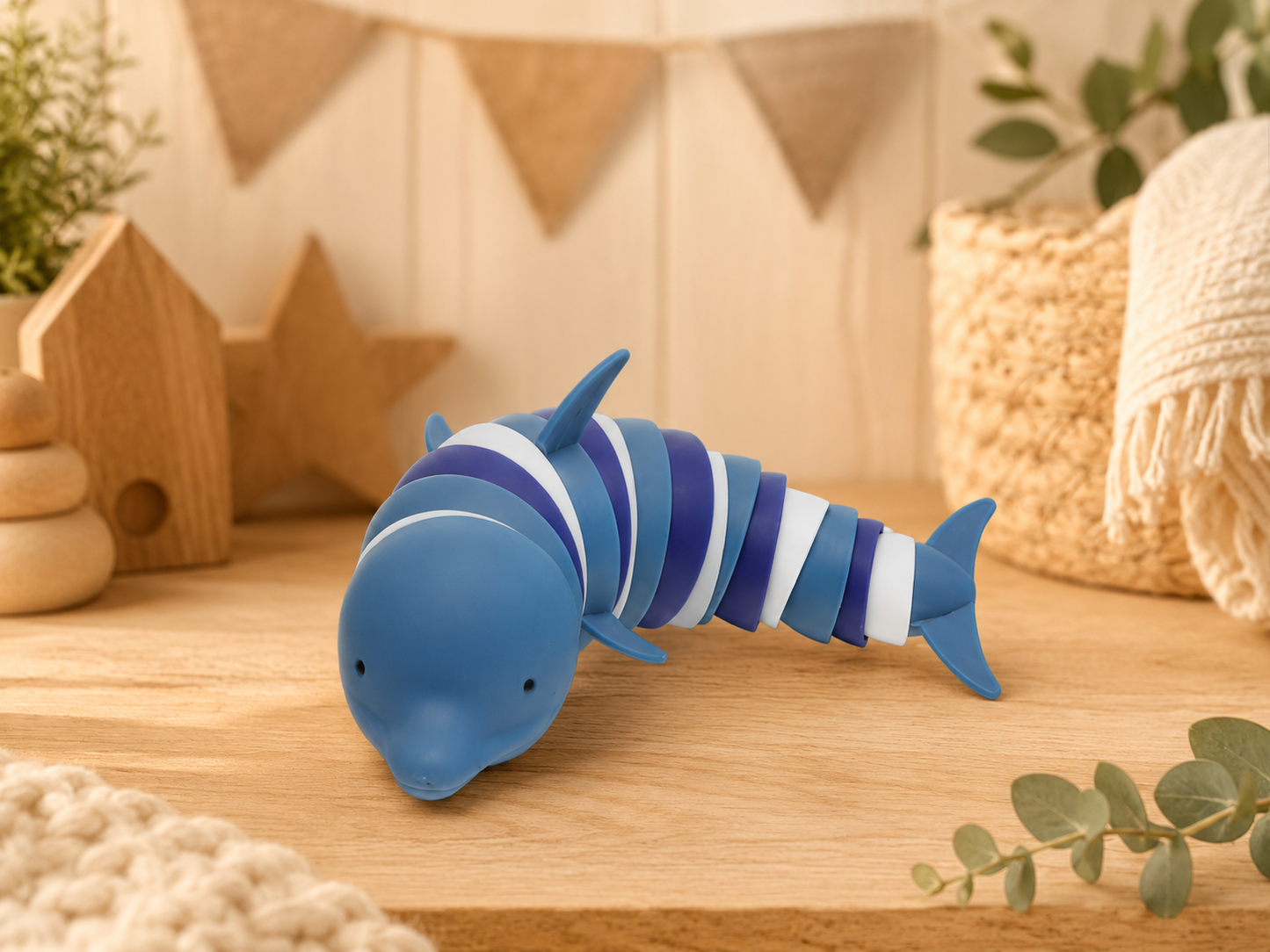 🦈 Requin, Dauphin & Phoque articulés sensoriels