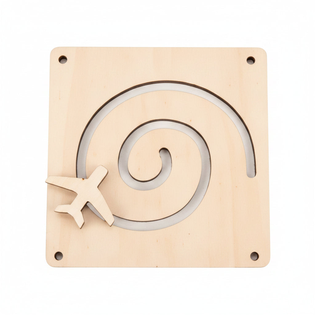 Accessoires Montessori de qualité supérieure pour tableau d'activités, jouets éducatifs sensoriels et de motricité fine | Kit d'activités en bois pour enfants d'âge préscolaire
