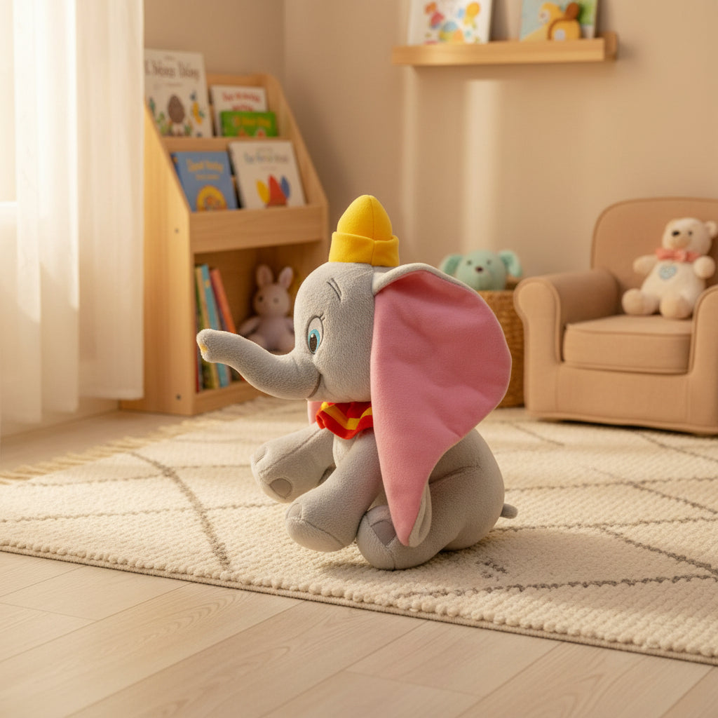 🐘 Peluche éléphant câline