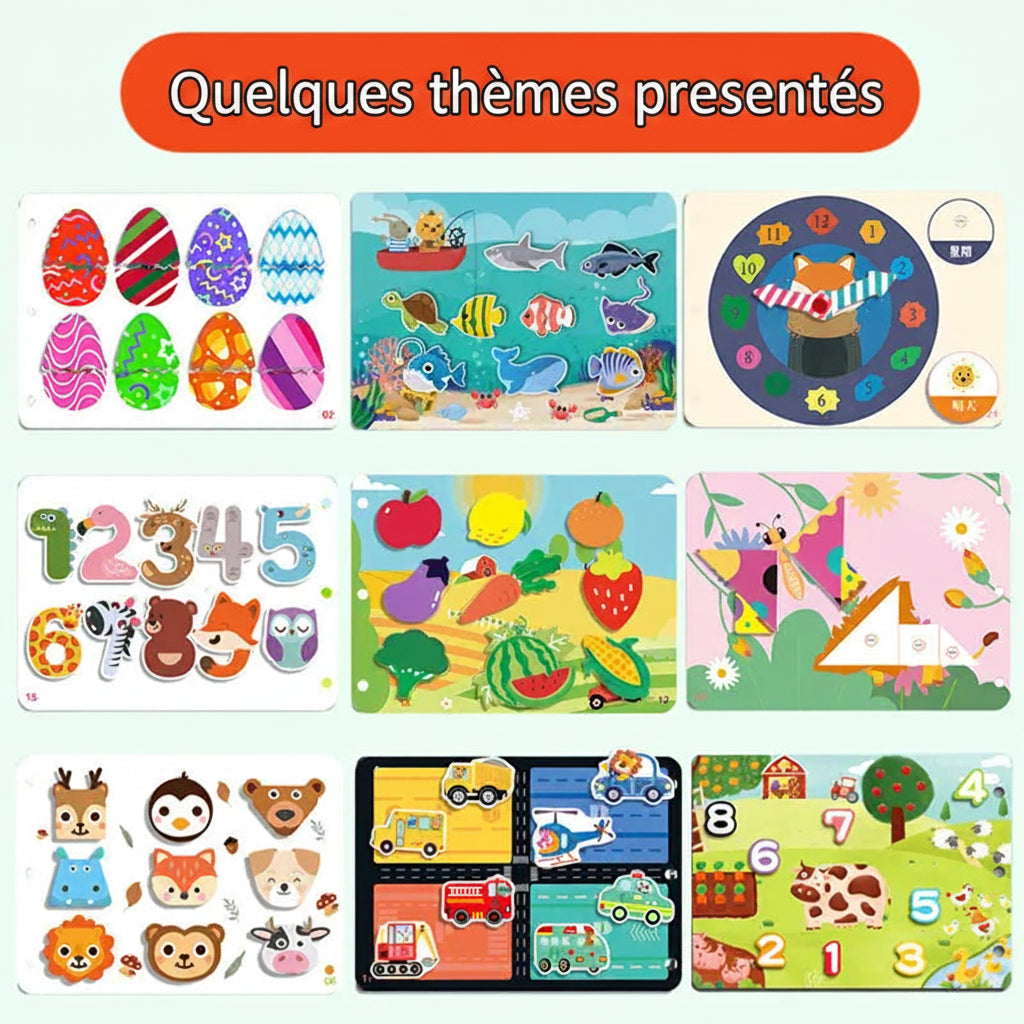 Livre d'activité et d'apprentissage pour les 3 6 ans
