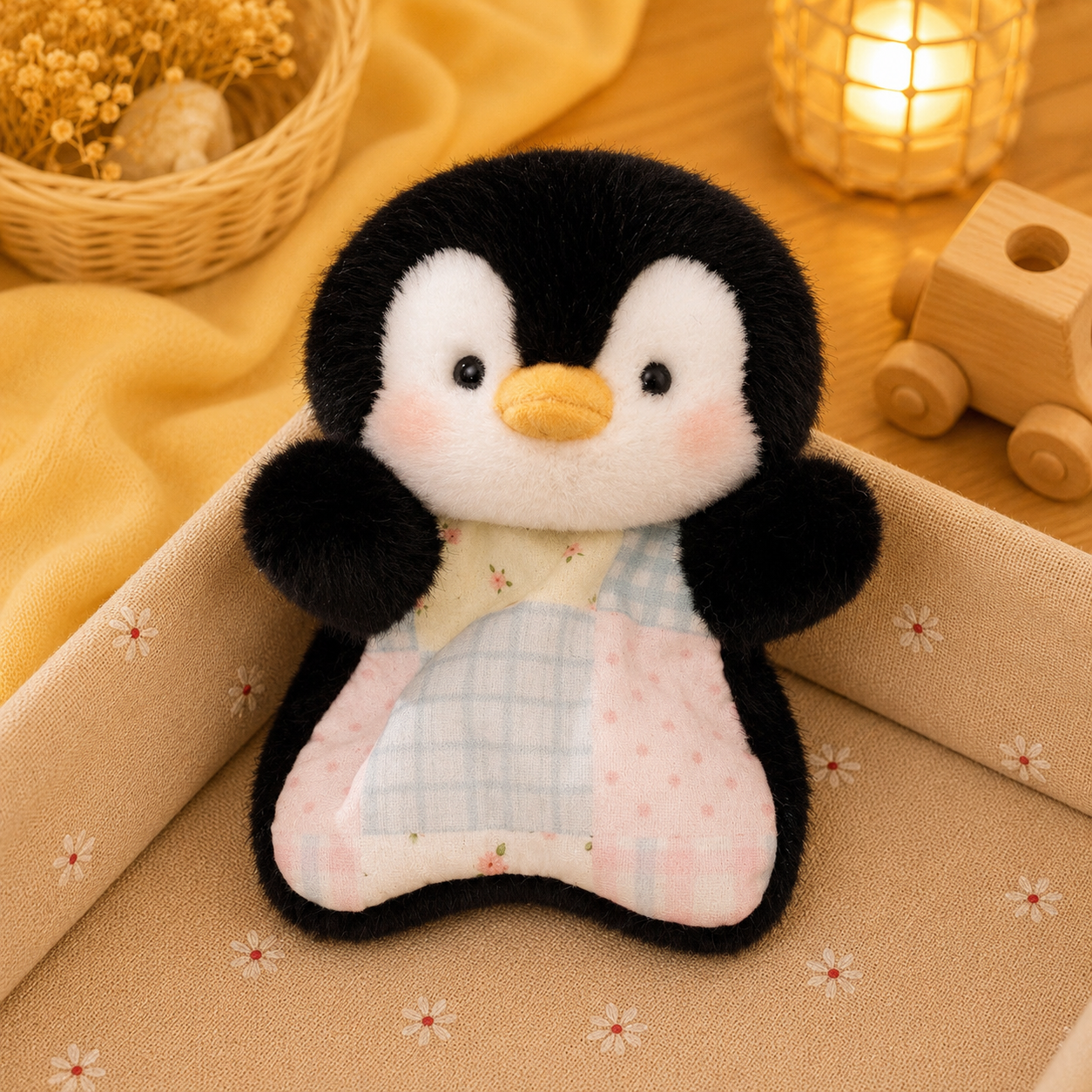 🦊 Peluche Apaisante Douce – 16 cm