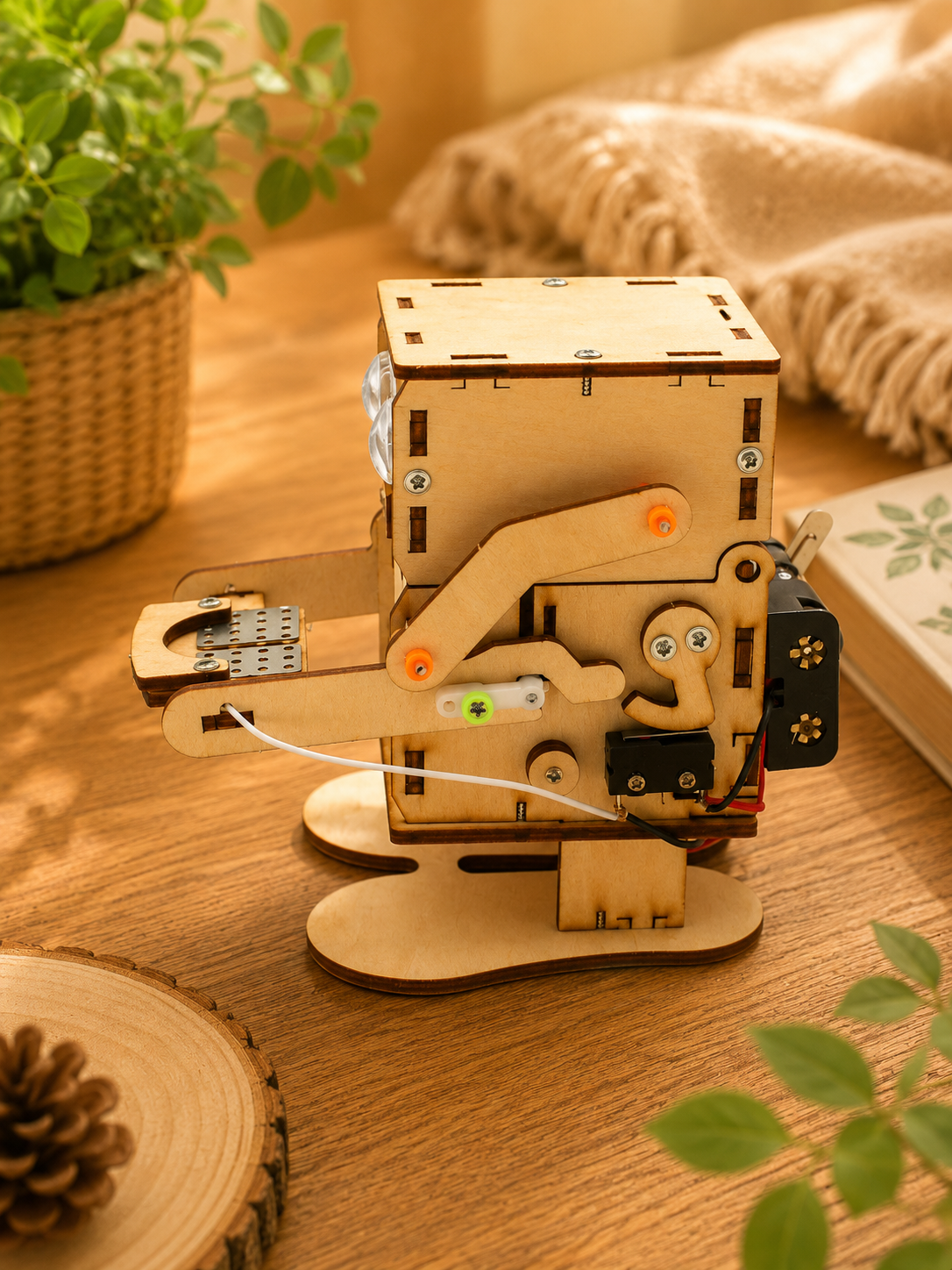 🤖 Robot mangeur de pièces à construire
