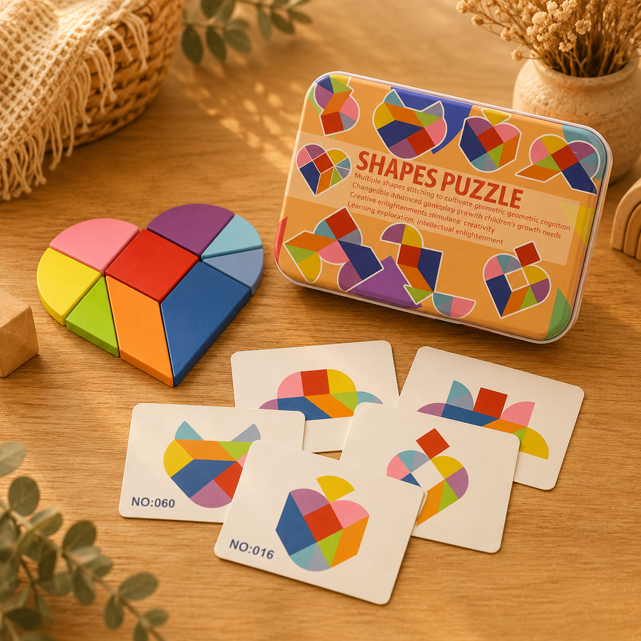 🧩 Puzzle de formes créatif