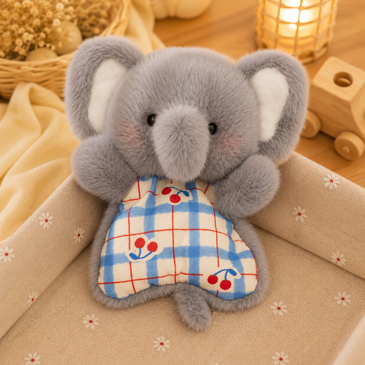 🦊 Peluche Apaisante Douce – 16 cm