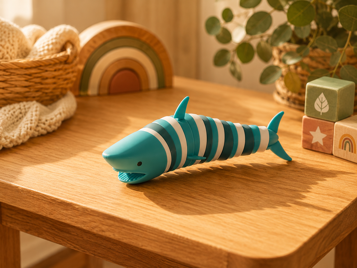 🦈 Requin, Dauphin & Phoque articulés sensoriels