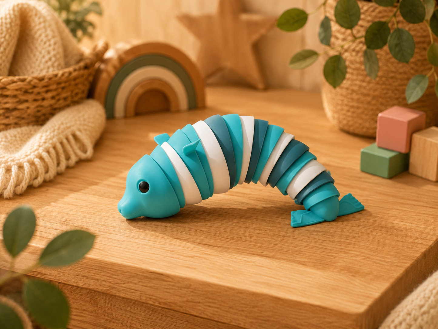 🦈 Requin, Dauphin & Phoque articulés sensoriels