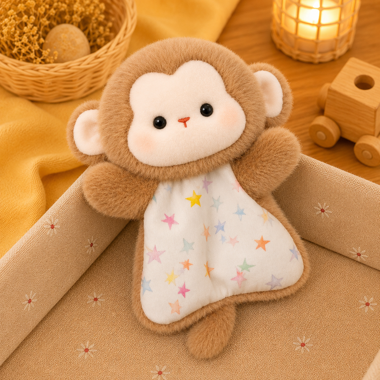🦊 Peluche Apaisante Douce – 16 cm