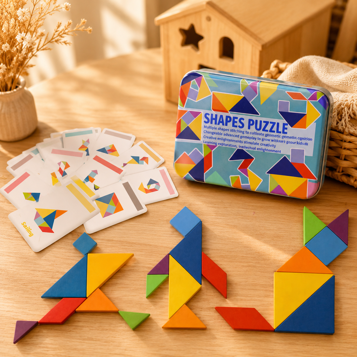 🧩 Puzzle de formes créatif