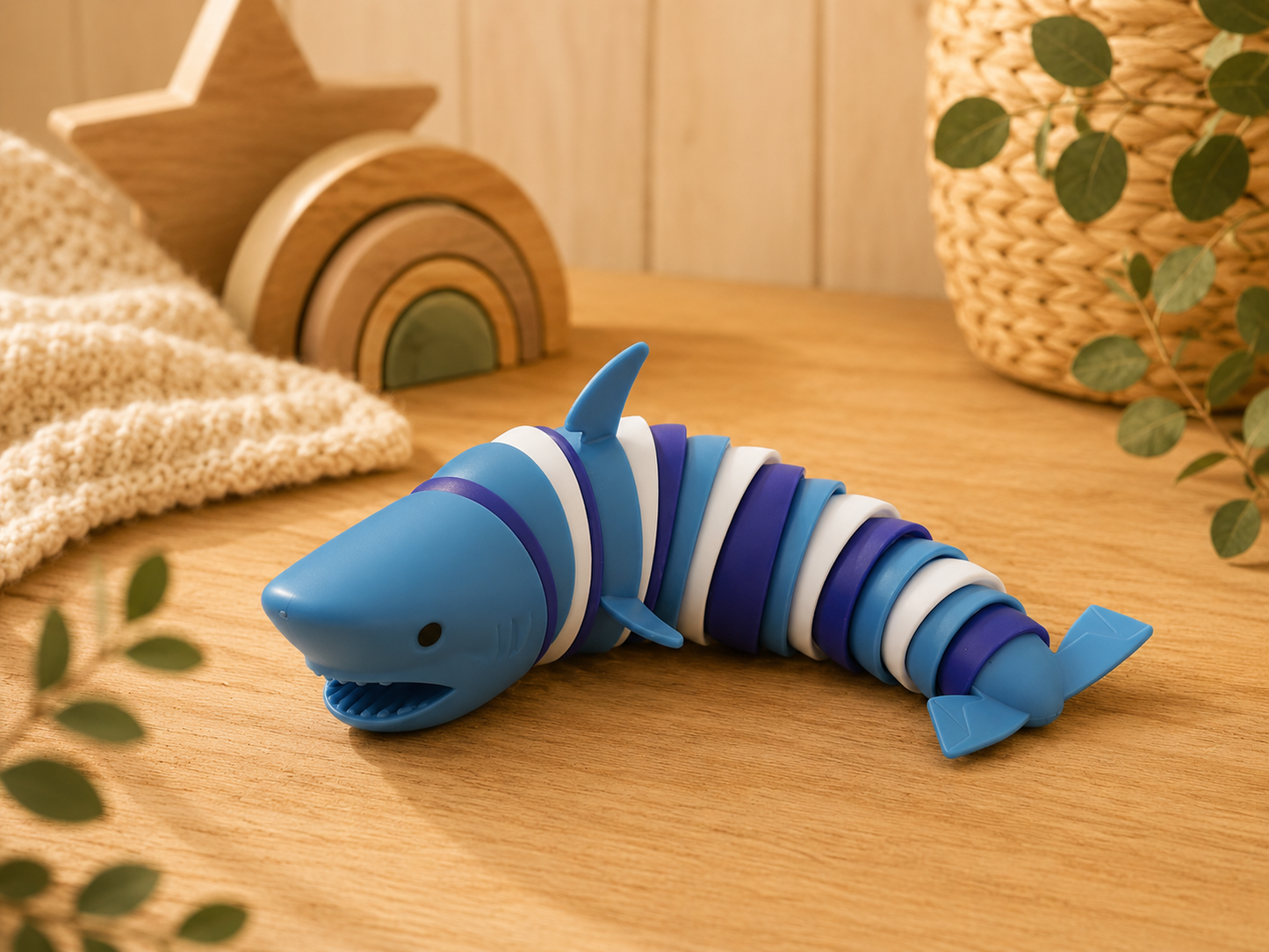 🦈 Requin, Dauphin & Phoque articulés sensoriels