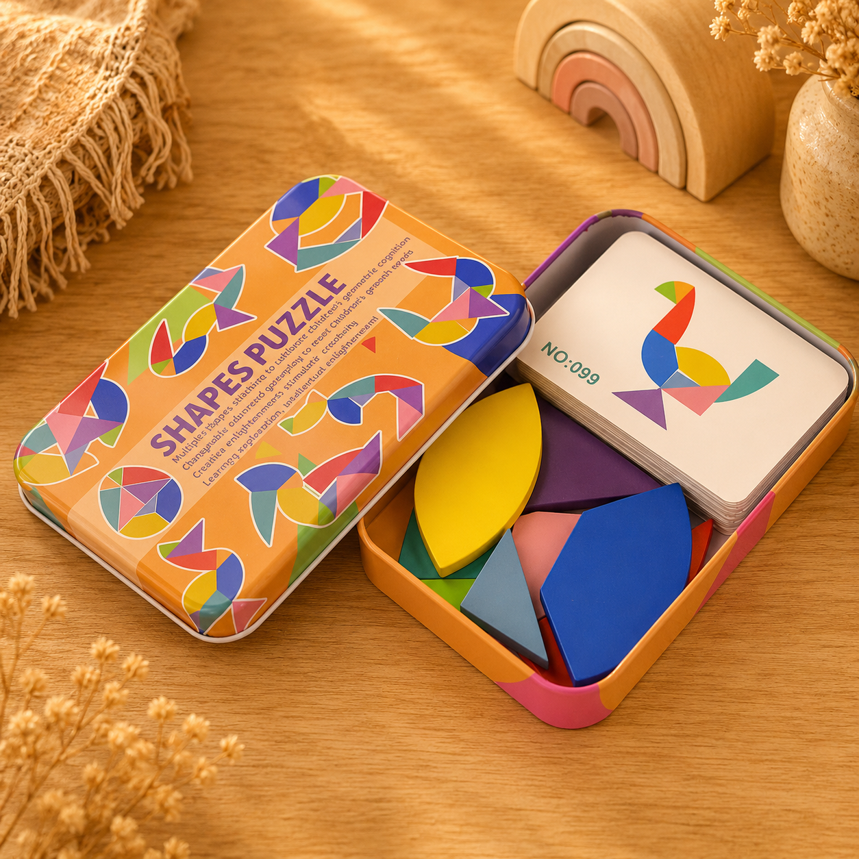 🧩 Puzzle de formes créatif