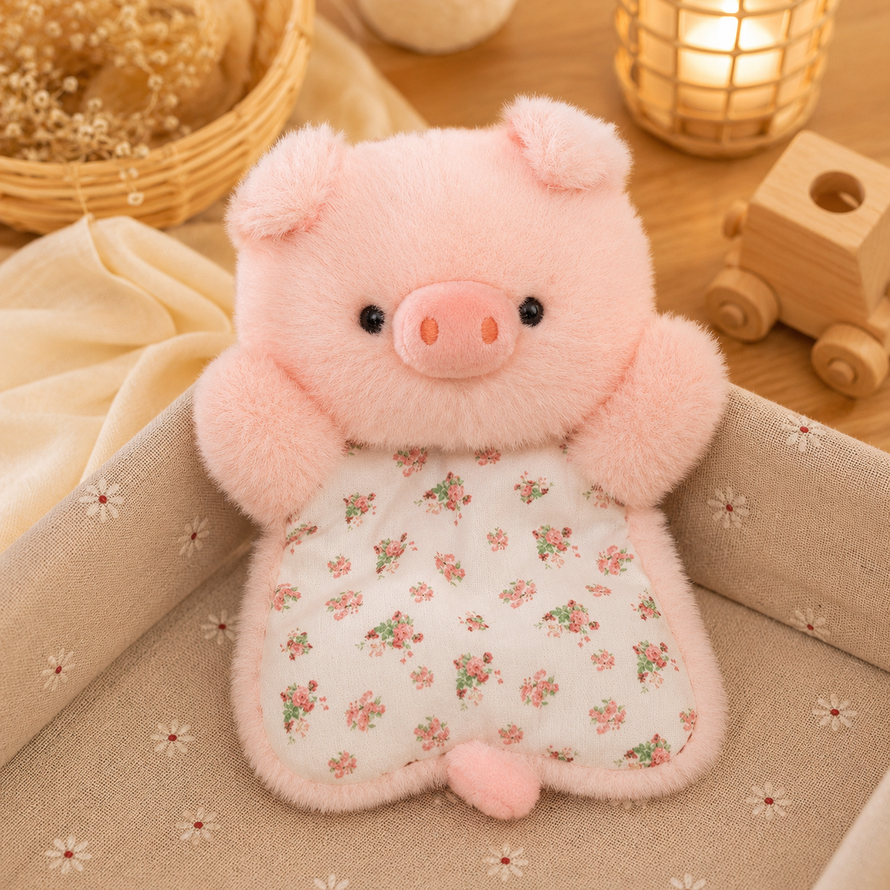 🦊 Peluche Apaisante Douce – 16 cm