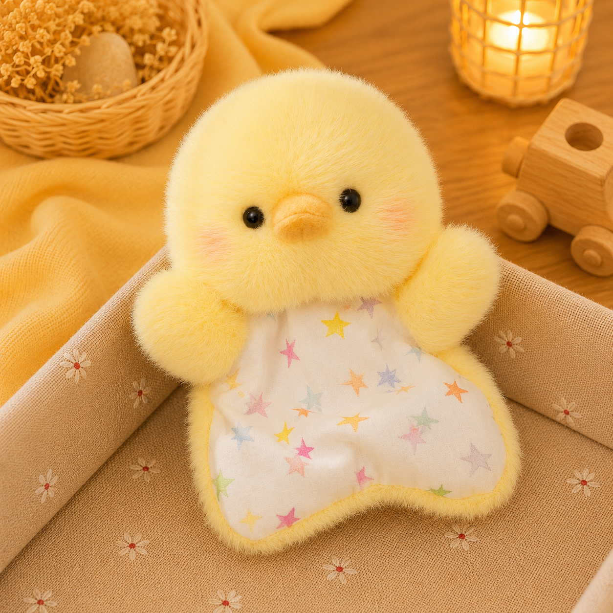 🦊 Peluche Apaisante Douce – 16 cm