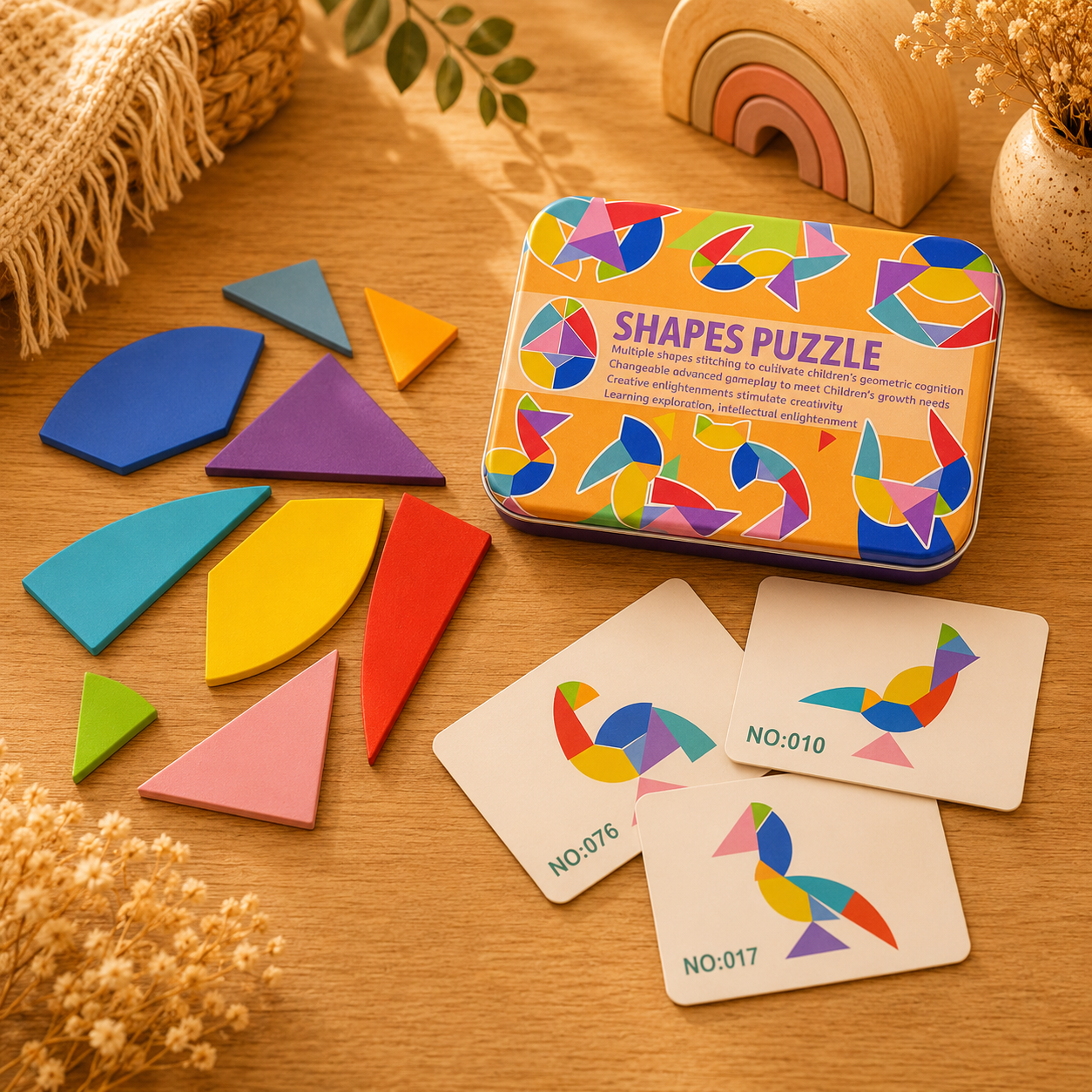 🧩 Puzzle de formes créatif